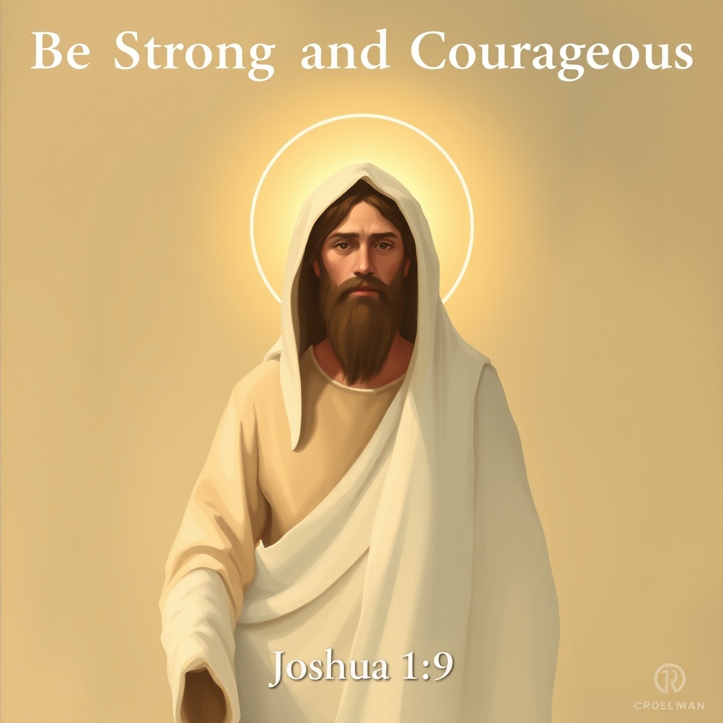 Be Strong and Courageous: Joshua 1:9 Bible Verse