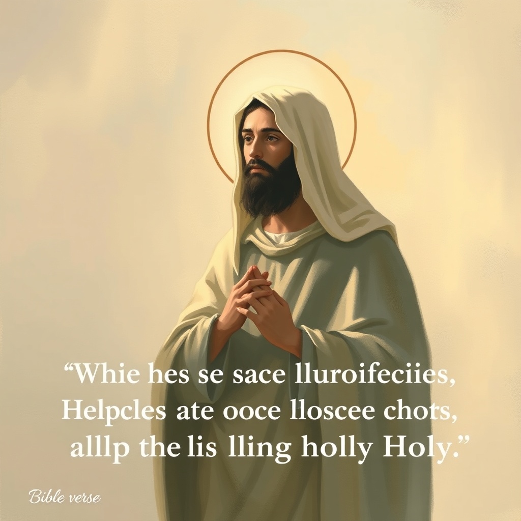 Bible Verses About Holiness and Living Holy